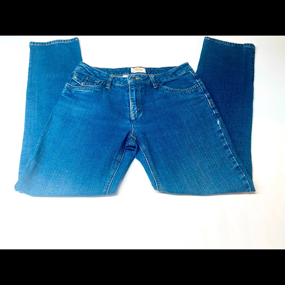 Talbots Blue Straight-Leg Jeans